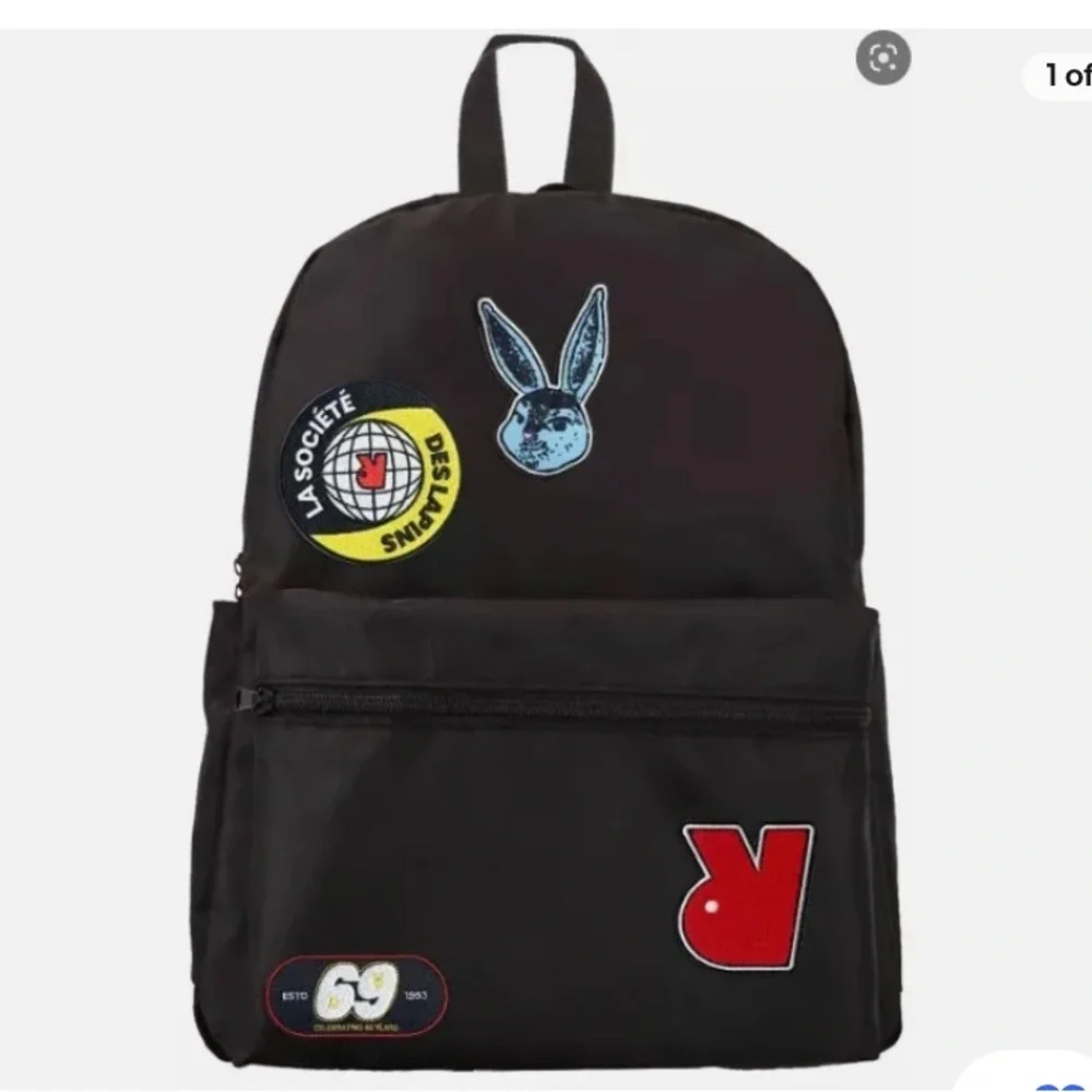 Playboy Rabbitar Backpacks & Multipul Patches (7) - Picture 1 of 6